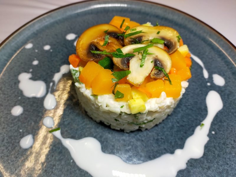 Curry de patate douce, végé